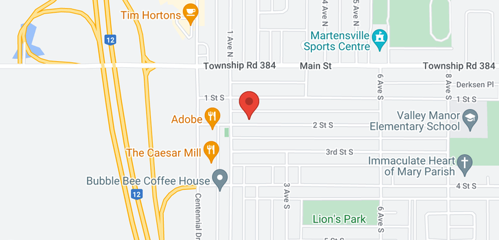 map of 113 2nd ST S